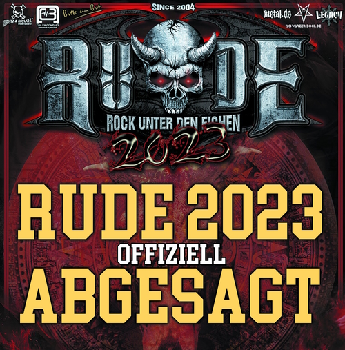 Rock unter den Eichen - Absage
